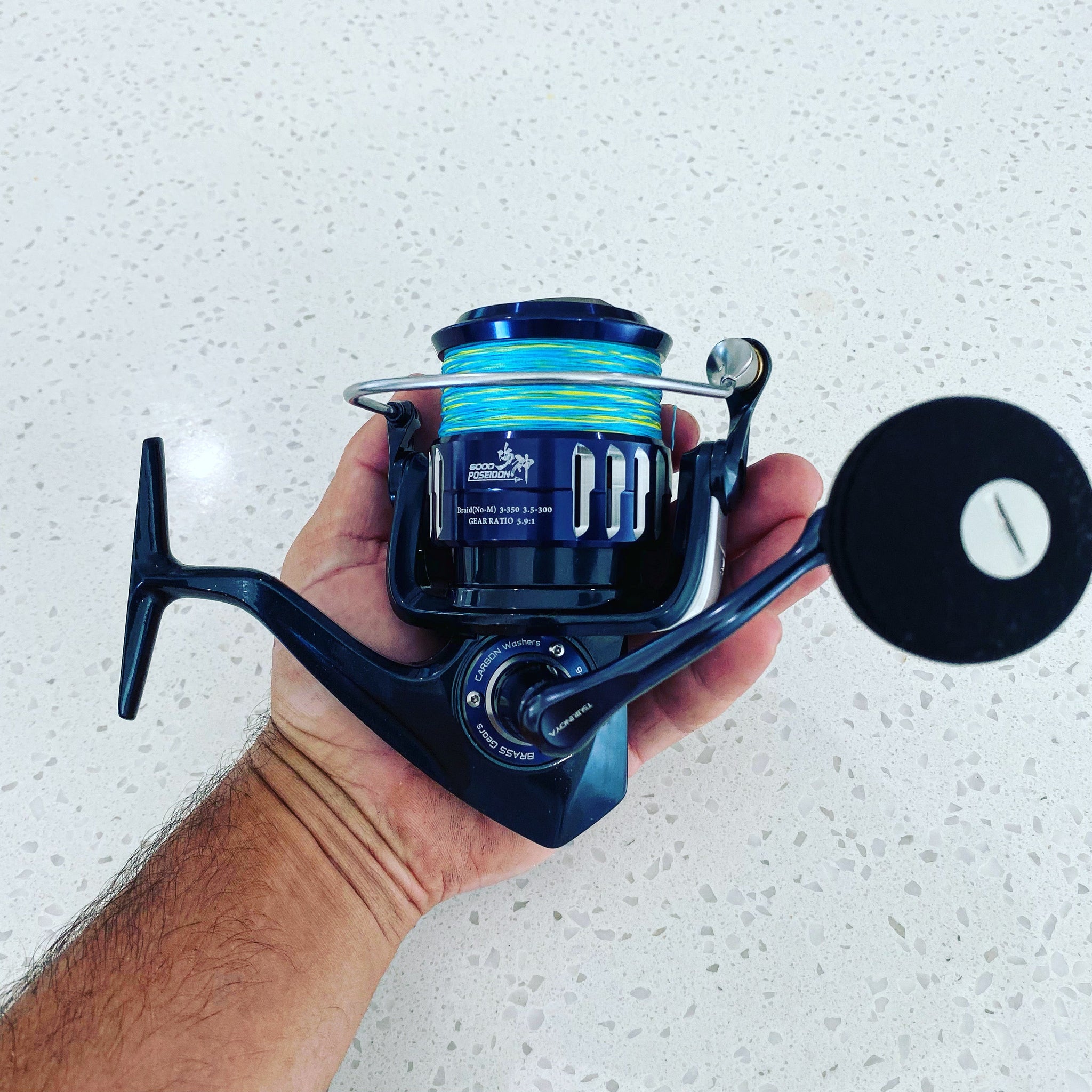 Abrolhos Poseidon 6000 HG Spin Reel (without braid) Abrolhos Tackle Abrolhos Poseidon 6000 HG Spin Reel (without braid) Abrolhos Tackle
